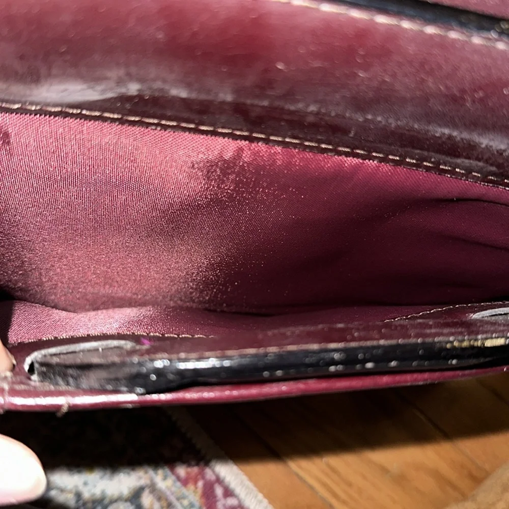 Vintage heritage leather briefcase